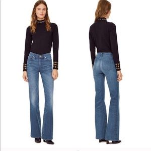 TORY BURCH High Waisted Flare Blue Jeans 30